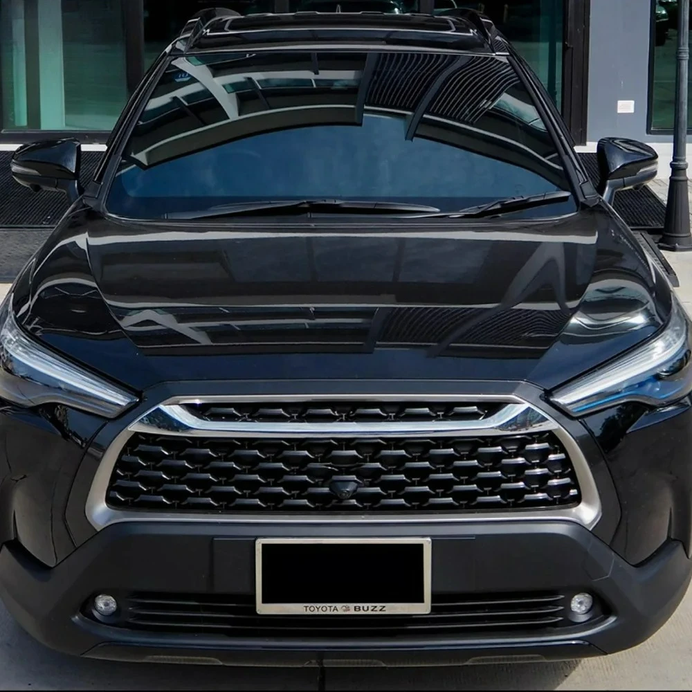 

Для Toyota Corolla Cross 2022 2023 2024: Комплект обвесов, хромированные накладки на передний бампер и решетку радиатора, аксессуары для внешнего тюнинга автомобиля