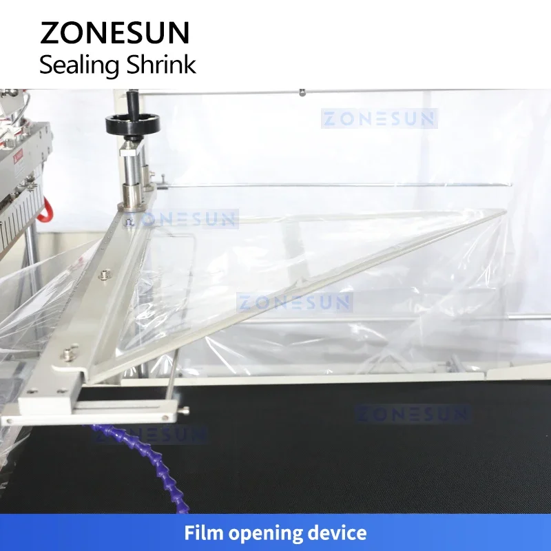 ZONESUN ZS-SPL6 Automatic Heat Shrink Tunnel Shrink Wrap Packaging Machine  for Business and Industrial Use
