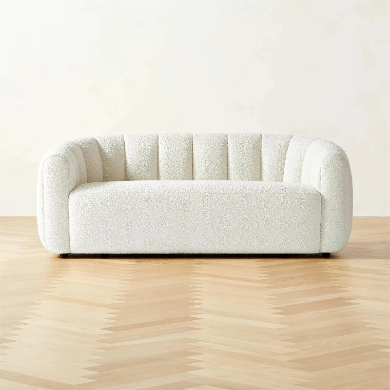 

Cream style sofa is fashionable and comfortable, focusing on comfortable and small space