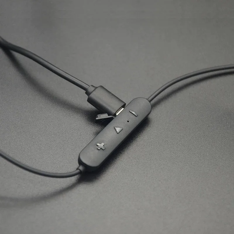 Bluetooth Earphone Cable for Sennheiser IE80/IE80s/IE8IE8i Bluetooth Earphone Upgrade Cable with Microphone Single Crystal Cable