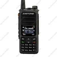 ZASTONE UV008 Walkie-talkie Waterproof DMR Digital Radio W/ GPS 136-174mhz 200-299mhz 300-520mhz 10W Tri Band Walkie Talkie