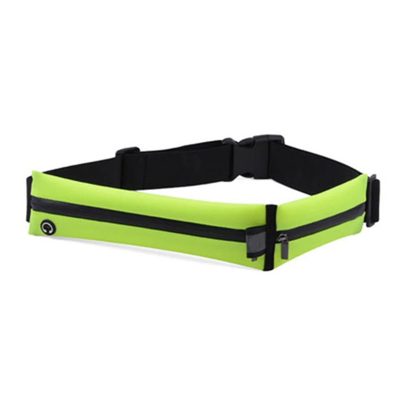 Sports waist bag, running phone bag, men's and women's outdoor equipment waterproof invisible new mini waist belt reflective bag