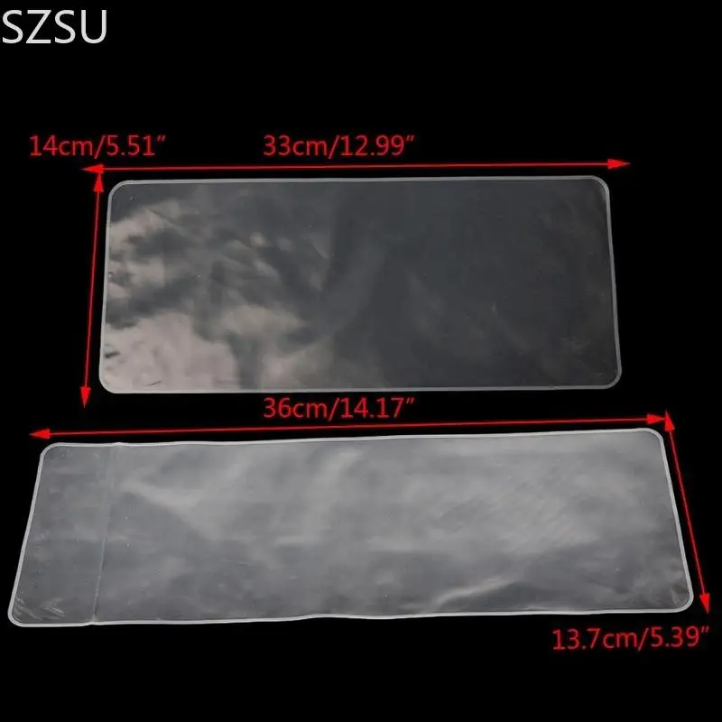 SZSU CLEAR Desktop KEYBOARD KEYBOARD KEYBOARD KECULANG UNTUK 10-17in Keyboard Standar, Kulit Pelindung Keyboard Tahan Air Anti