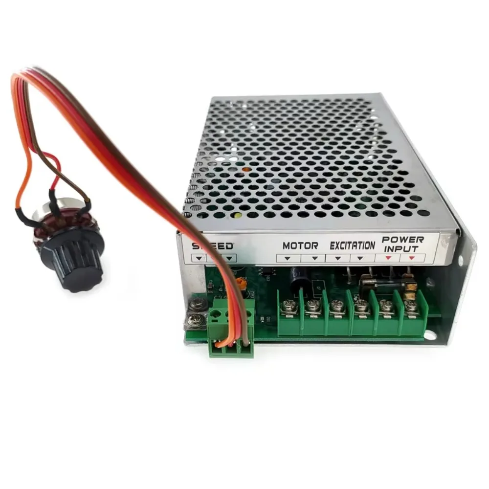 

Regulador velocidad PWM 110V -220VAC WK811 8A para suministro Control Motor CC acuado para controlador velocidad entrada