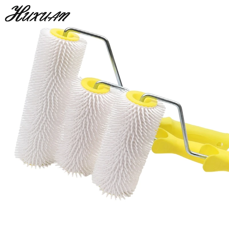 

1PCS Spike Roller, Latex Floor Self Compound Roller Leveling Screed Spiked Roller Paint Brush Roller