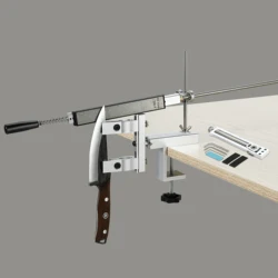 S09 High Cost-Effective Knife Sharpener for Kitchen Knife and Outdoor Tools, Grinding Stone, and Roller Sharpener
