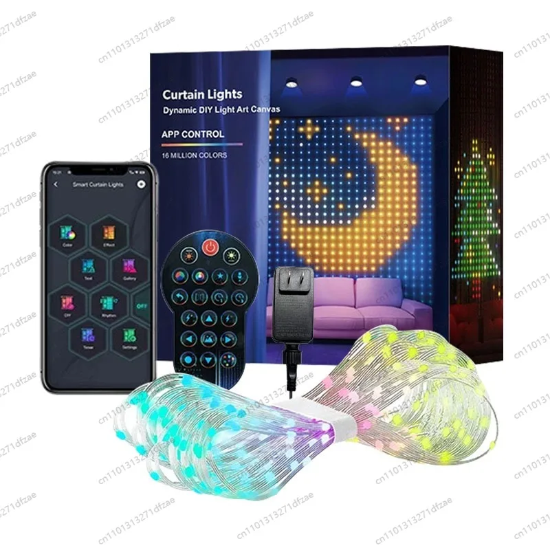 guirlande-lumineuse-en-cuir-avec-controle-de-points-bluetooth-application-intelligente-symphonie-ligne-lumineuse-bricolage-rideau-lumineux-decoratif-pour-sous-titres