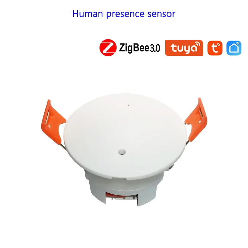 สมาร์ท Tuya STATIC Unmanned Active Fretting PIR Motion Detector ZIGBEE/Wl-FI มนุษย์ Breathing Presence Sensor อินฟราเรดเรดาร์นาฬิกาปลุก