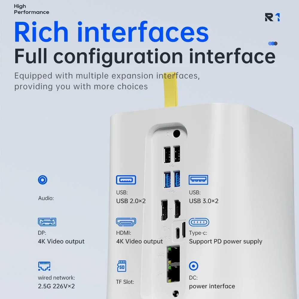NAS كمبيوتر صغير جدار الحماية Intel N100 4x LAN 2x LAN Intel Ethernet i225V 2.5G WiFi 6 يدعم FreeNas RAID Windows 11 Pfsense Router OS