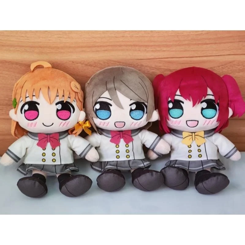 Gsc Kuripan LoveLive Sunshine Plush Toy High School Uniform Anime Character Stuffed Doll Collectible For Anime Fans