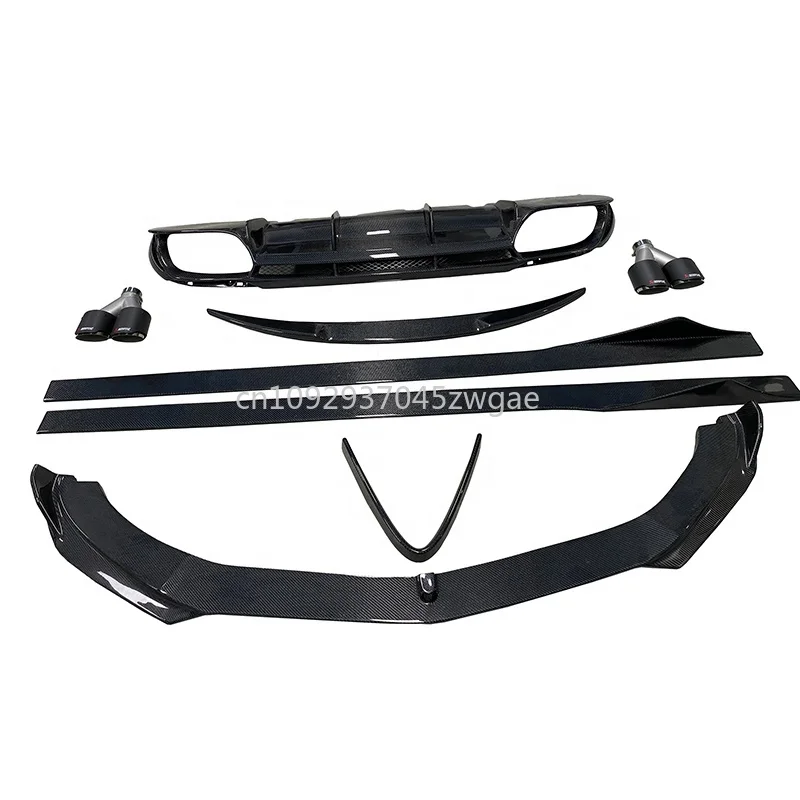 

2016-2020 Giulia Carbon Fiber Aerokit For Alfa Romeo Real Carbon Fiber Tuning Body Kit For Giulia Wind Spoiler Body Kit