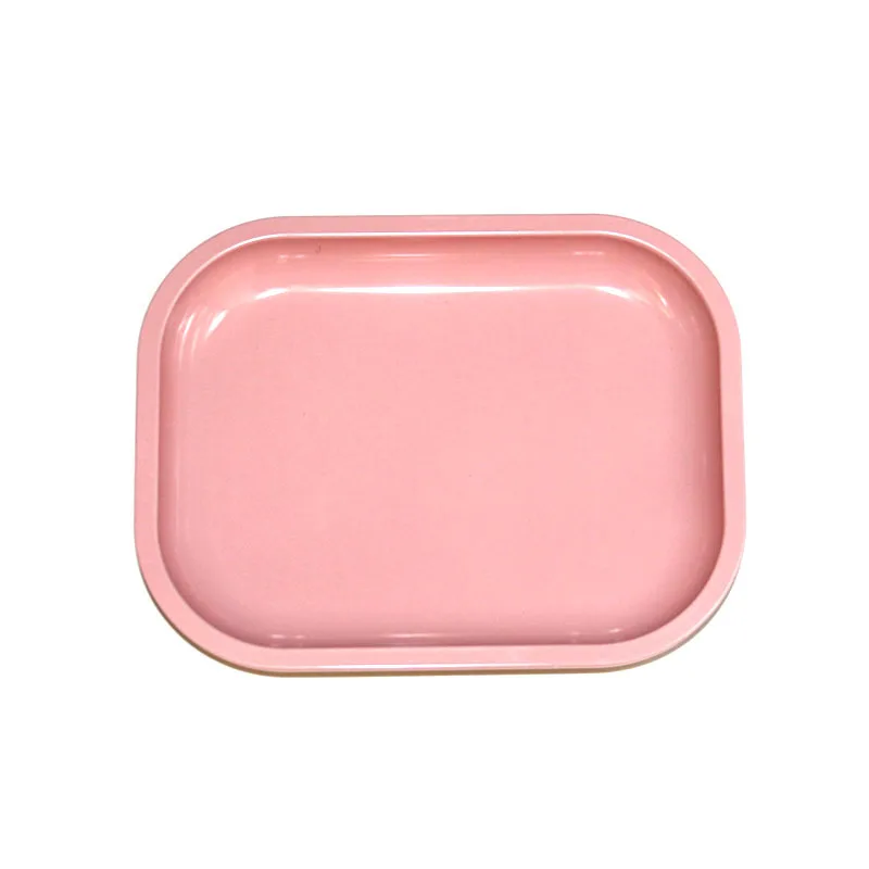 Cartoon Rolling Tray18*14CM Cigarette Metal Rolling Tray Tinplate Storage Container Tobacco Herb Smoking Accessories for Home