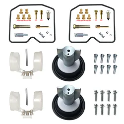 Kawasaki GPZ 500 GPZ500S 1987-2003 Carburetor Repair Kit GPZ500 EX500 A/D Plunger Diaphragm & Float Parts