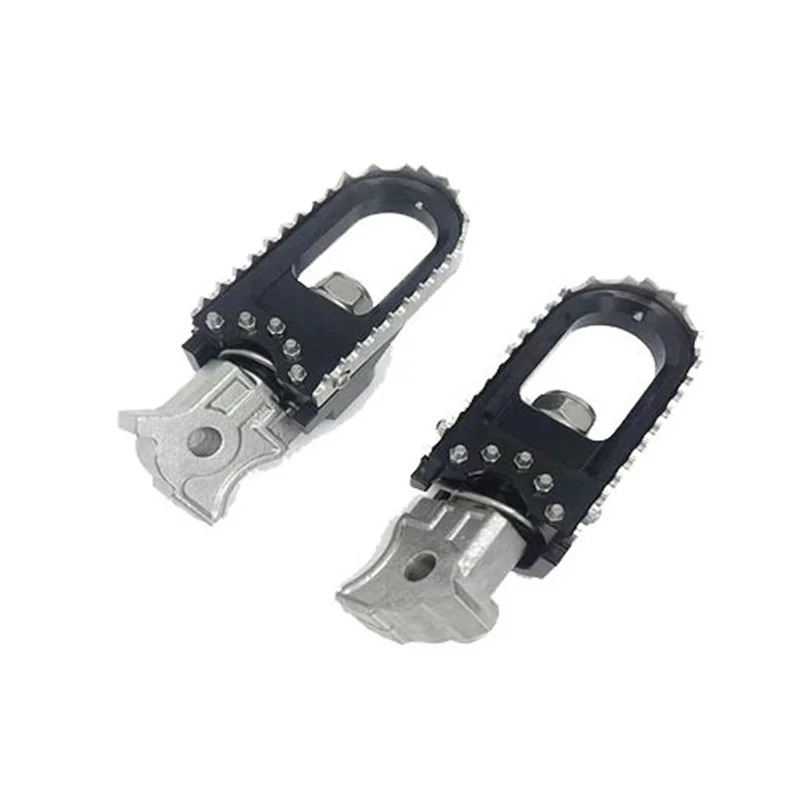 

Compact Motorcycle Wide Foot Pegs Pedals Tilt Angle Adjustable Pedal For BMW R1200GS R1250GS ADV