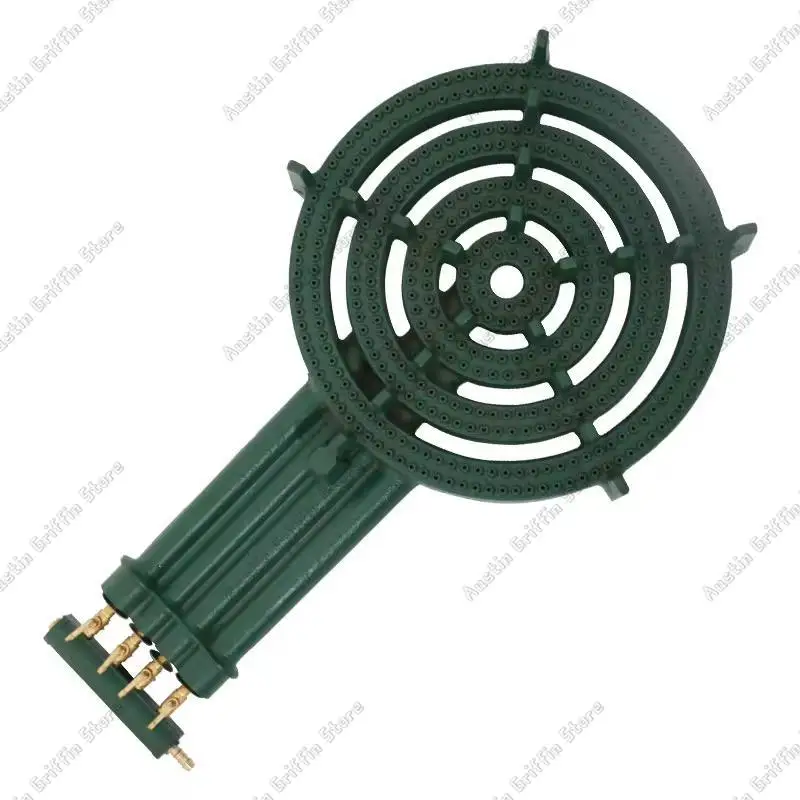 Cast Iron 4 Ring Gas Burner C50 Commercial Household Gas Stove For Pancake Frying Pan Outdoor Cooking