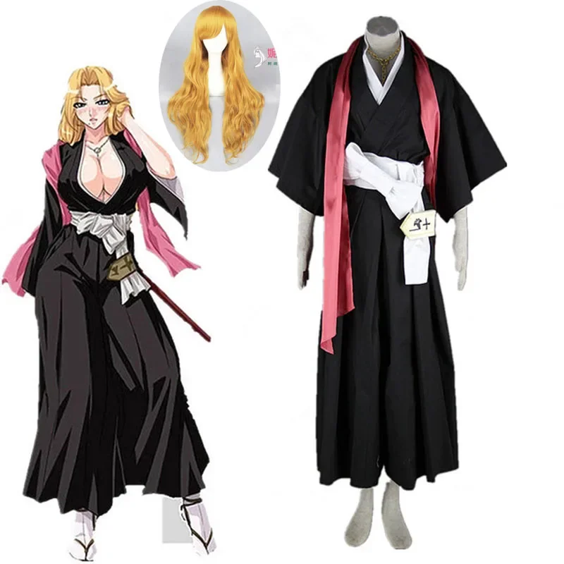 Anime Bleach Cosplay - Bleach 10th Division Lieutenant Matsumoto Rangiku Best costume wig for Halloween Cosplay