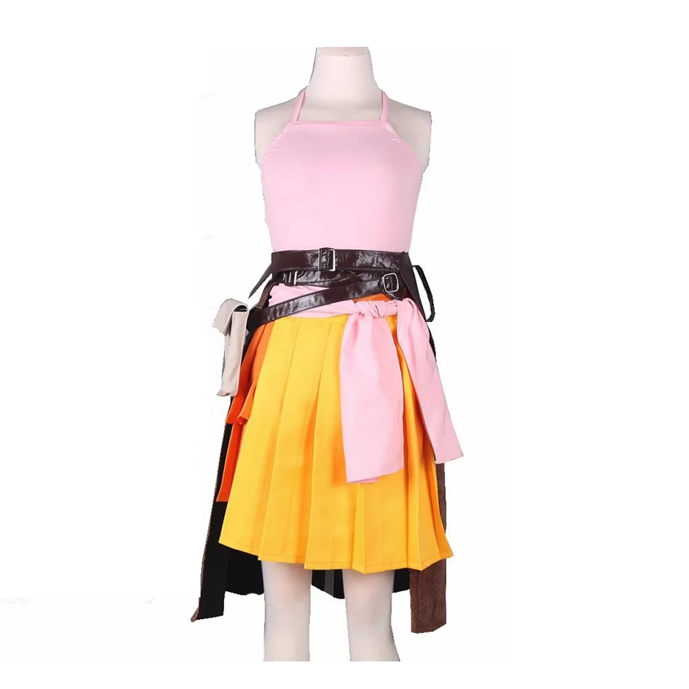 Unisex Anime Cos Oerba Dia Vanille Cosplay Costume Uniform Custom Size