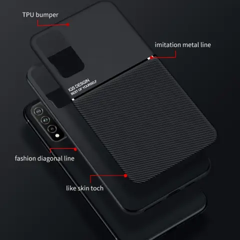 Smalt, lätt och magnetiskt läderskal med stötsäker design för Honor 30i, 30S, 30, 20S, 20i, 10X, 10i, 9X, 9A, 8X, 8 Max, Pro Lite. Tillbehör. 10 best sales Äran 9X Pro - №6