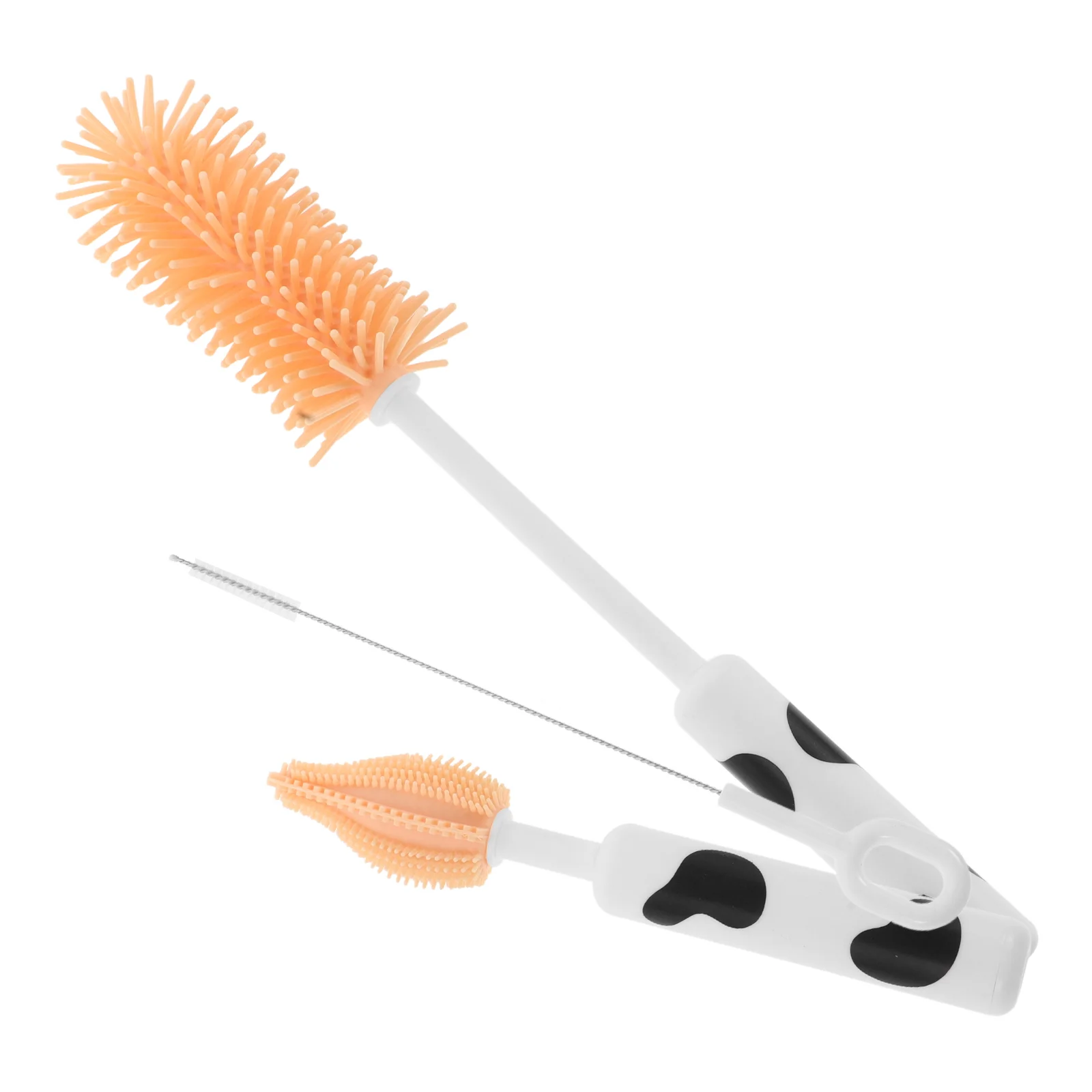 3 Pcs Baby Bottle Brush Set Long Handle Water Multi-functional Cleaning for Straw Waterbottle Cup Household