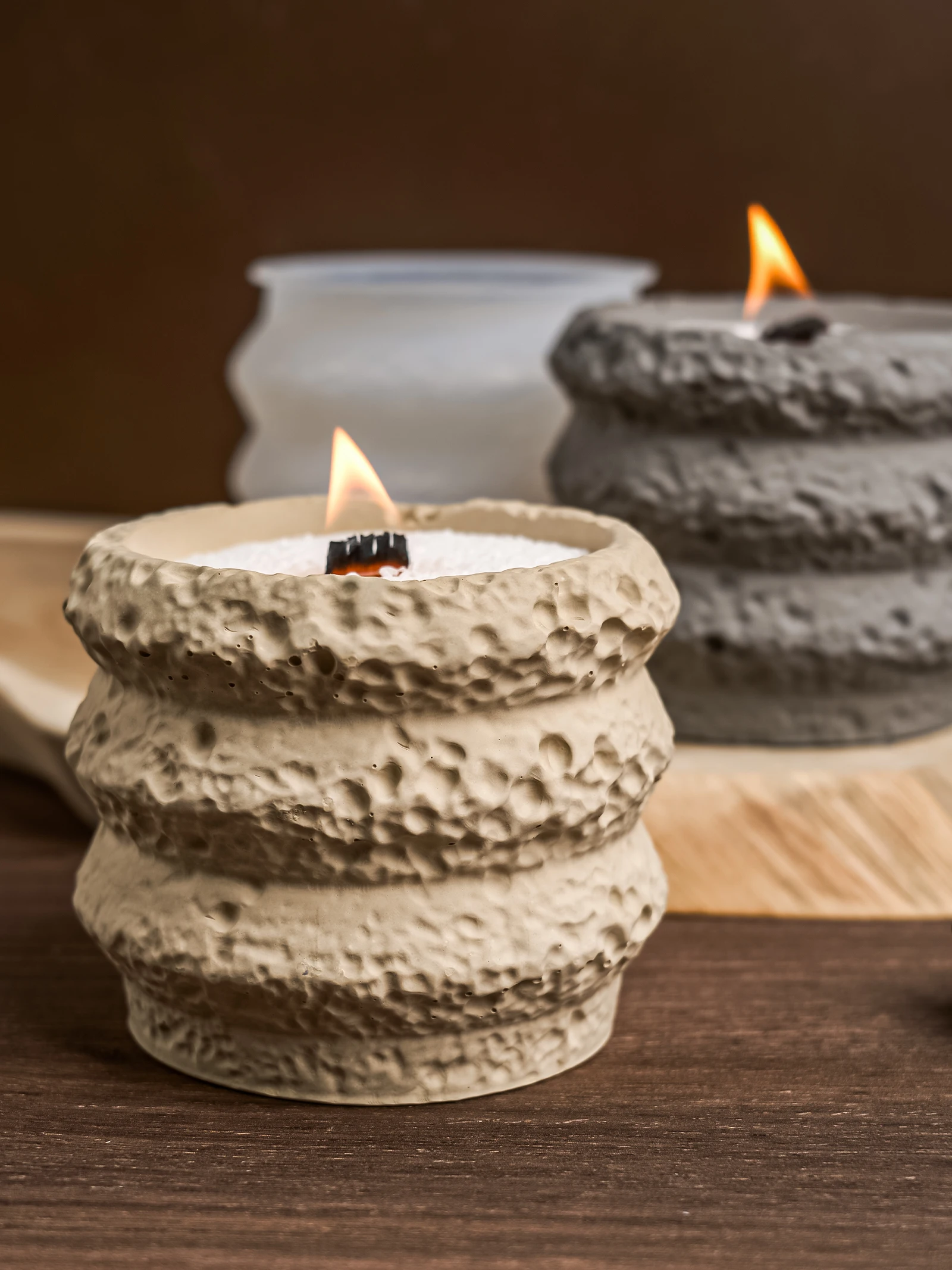Idli Steamer Mold - DIY Nordic Candle Jar Concrete Silicone