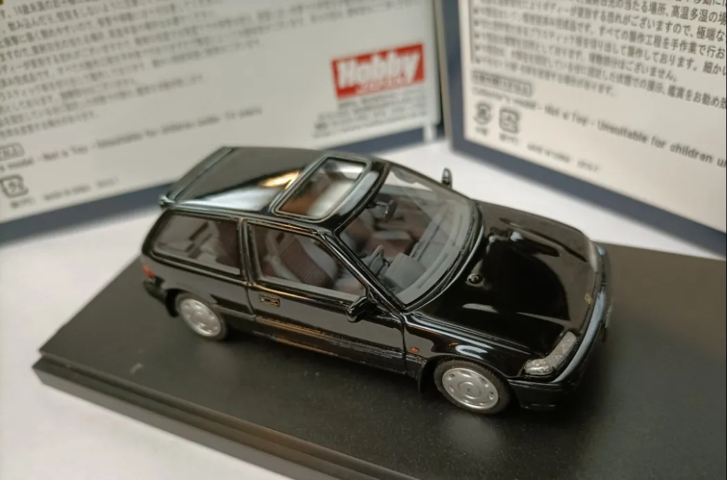 MARK43 1/43 Honda Civic EF3 negro coupe model Collection gift