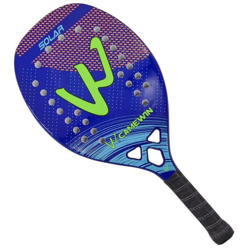 

Carbon Fiber Beach Tennis Paddle, High Quality Padel Racket for Outdoor Sports”