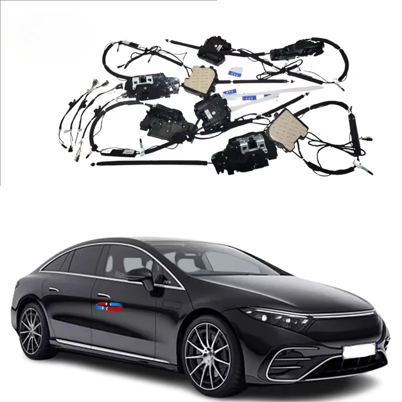 New Actuators Aftermarket Automatic Suction Door System Retrofit Kits for EQS SUV 2024 Soft Close Car Doors