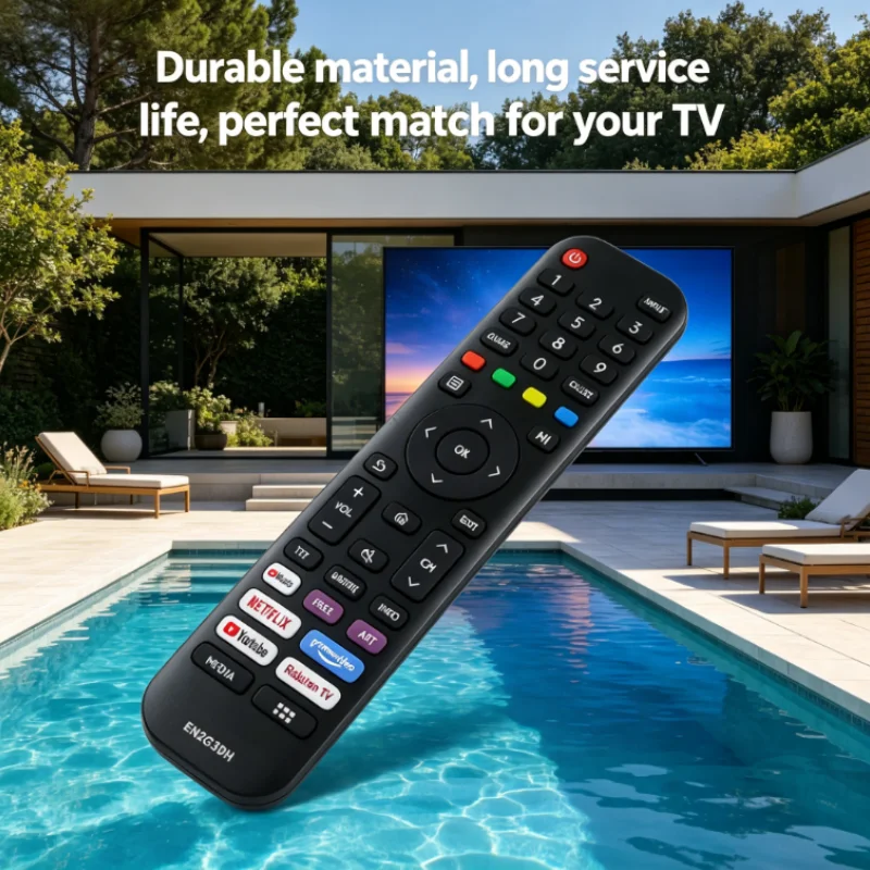 

EN2G30H is compatible with Hisense Smart TVs 43A7340F, 43AE7210F, 43A7500F, 50A7300F, 50A7340F, 50AE7210F