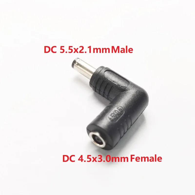 

NCHTEK 240W 90 Degree Angled DC 4.5*3.0MM Female to DC 5.5x2.1mm Male Connector Adapter / 1PCS