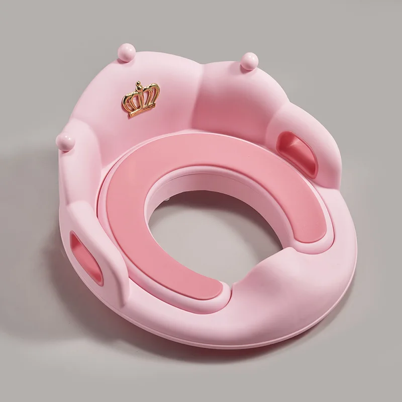 Baby and Child Toilet Seat Ring Female Baby and Little Boy Cushion Bedpan Cover Children\'s Toilet Household Auxiliary Toilet