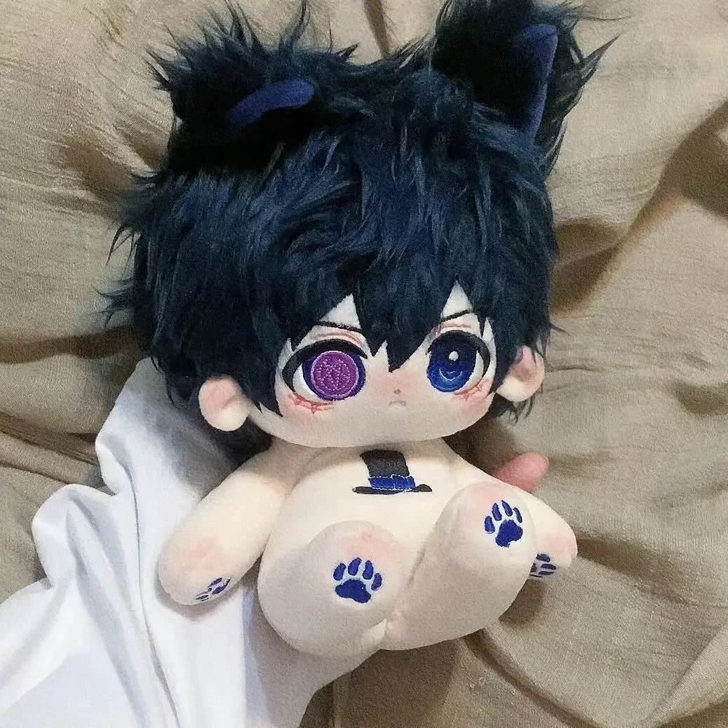 20CM Ava Anime Kuroshitsuji Ciel Phantomhive Masha Cotton Stuffed Doll Gift Toys for Children Adults Cute Dress-up Stuffed Plush