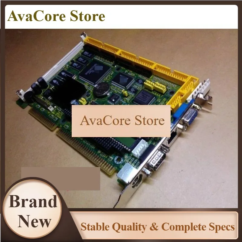 AvaCorePIA-431 VER:1.2 100% OK IPC Board ISA Slot Industrial Motherboard Half-Size CPU Card PICMG10 With CPU RAM PC104