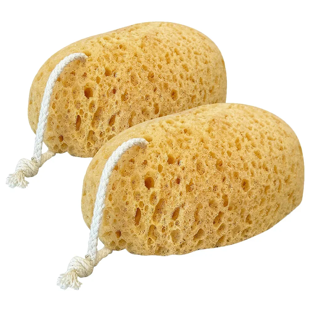 1PCS ponge Body Shower Bath Sponges Foam Loofah Scrubber Exfoliating African Net Scrubbing Wash Women Pouf Brush Puff Soothing