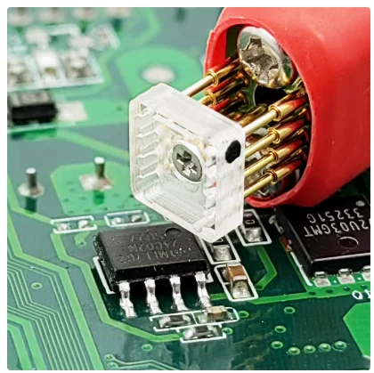 Sonda per test di masterizzazione Ago a molla 1.27 CHIP SOP WSON SOIC VSOP SPI FLASH 8P (lunghezza cavo 30 cm)