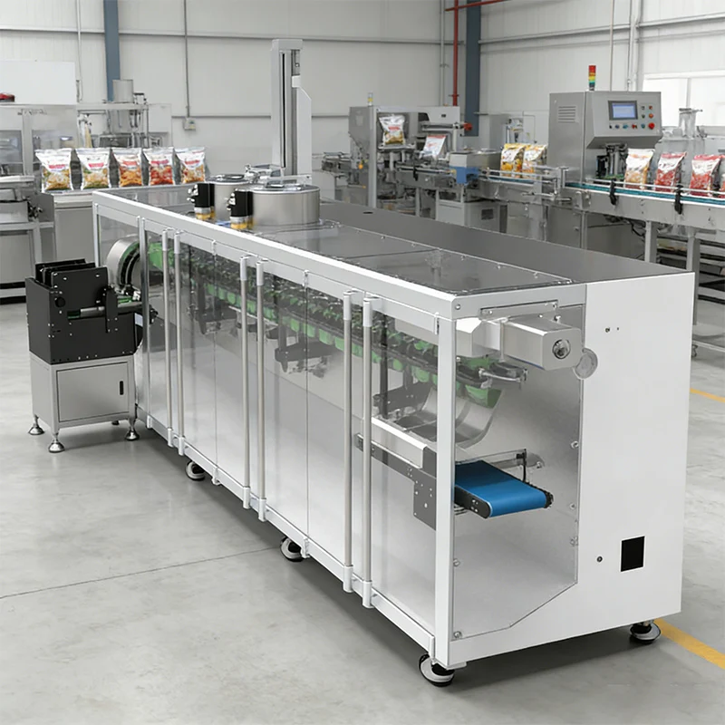Horizontal Pillow Packing Machine Fully Automatic High Productivity High Accuracy Pouch Bags Packaging Customized