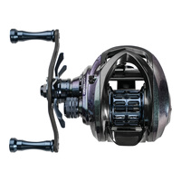 Baitcasting Reel 6.5:1 Fishing reel just 125g with Ceramic Bearings BFS reel Ultra light 5kg Drag Casting Reel