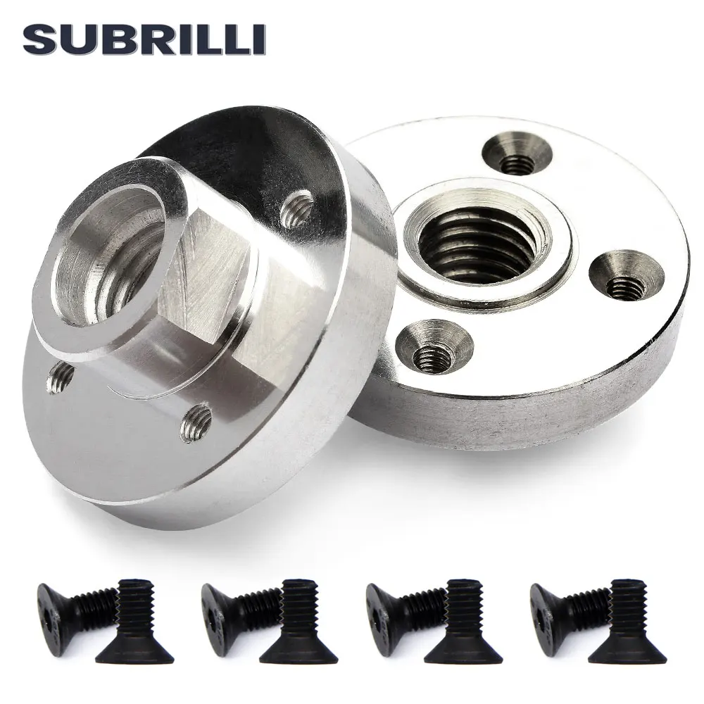 SUBRILLI Aluminum Flush Mount Flange M14 5/8-11 Thread For Saw Blade Cutting Disc Angle Grinder Accessories Adapter