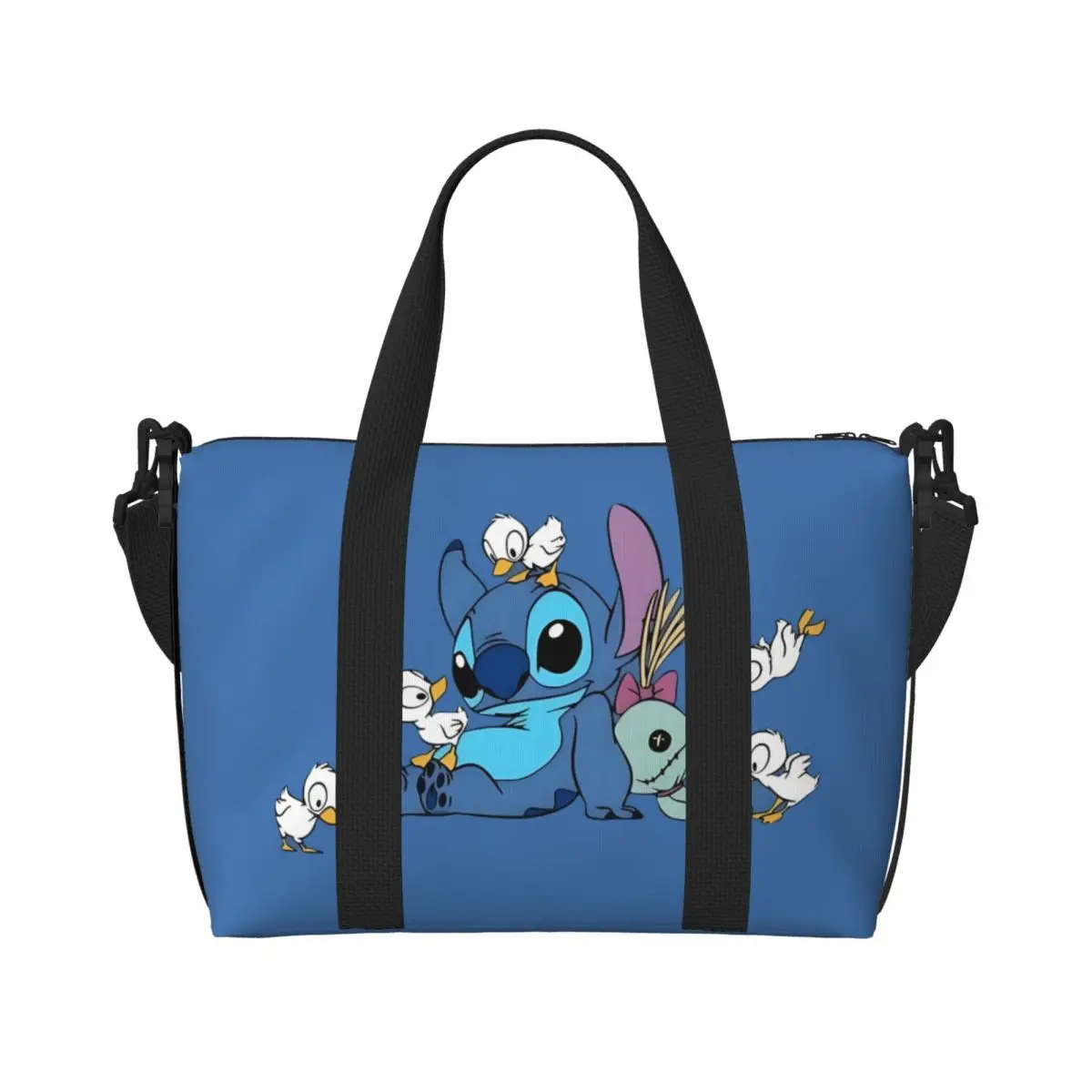 

Большая сумка-тоут с индивидуальным дизайном в стиле манга/аниме для женщин: на плечо, для покупок, спортзала, пляжа, путешествий