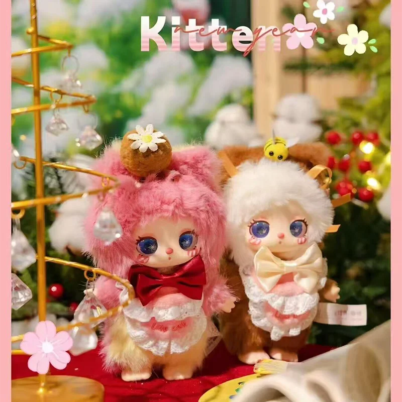 Liila 招き猫 V4 甘いおやつシェフ子猫シリーズぬいぐるみブラインド