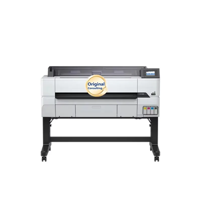 SC-T5485 واجهة USB طابعة تنسيقات كبيرة المحمولة الراسمة لآلة مخطط Epso n A0 CAD مخطط الفصل الأحمر اللون