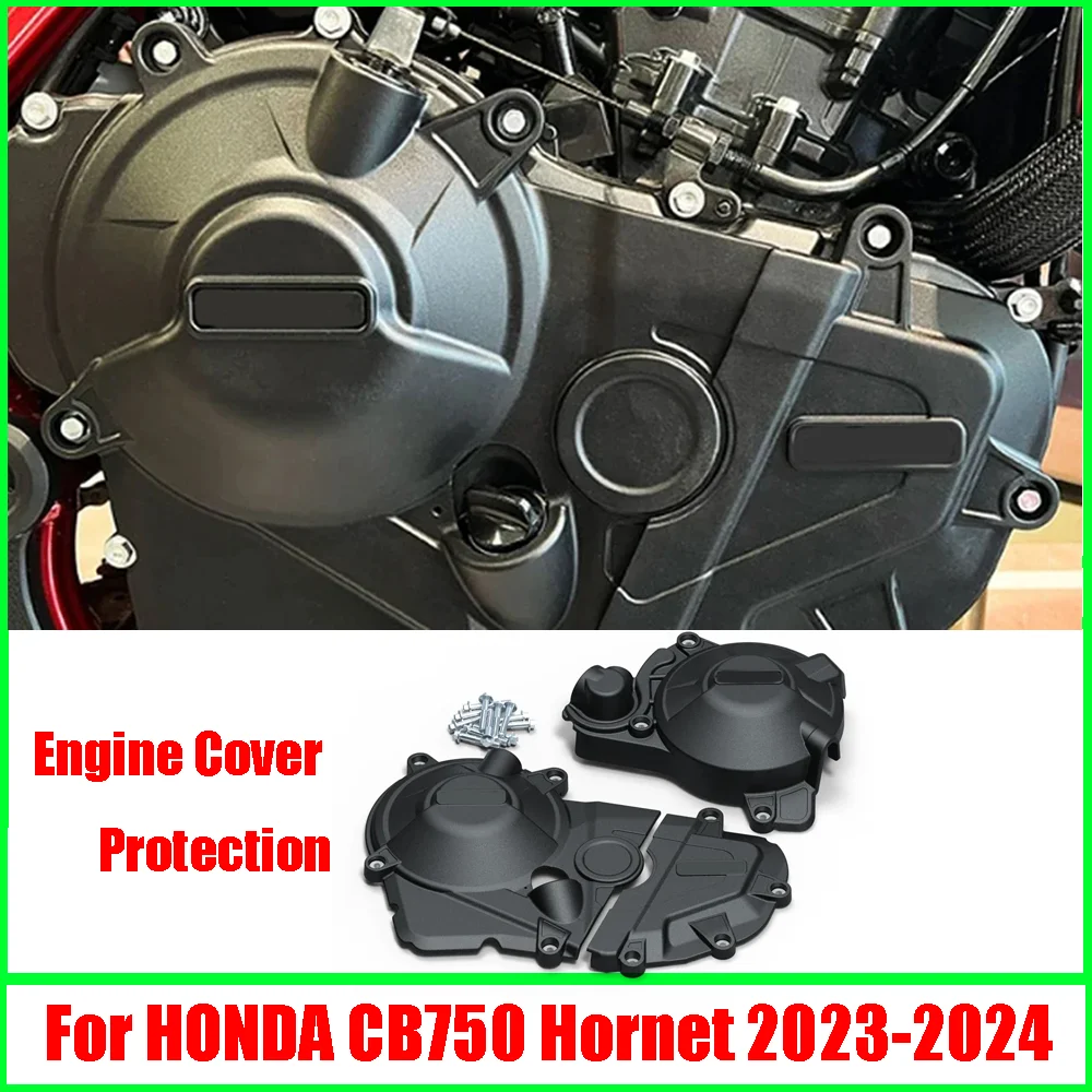 

Motorcycle Engine Cover Protection For HONDA CB750 Hornet 2023-2024 XL750 Transalp 2023-2024