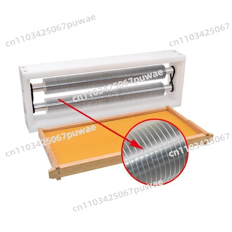 Honey Harvest Roller Uncapping Machine Variable Size Comb Uncapping Machine Beekeeping Tool Honey Extractor