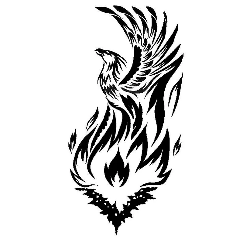 

Creative Phoenix Mythology Bird Car Decal Classic Body Decal High Quality Car Decoration Fashion Car Accessories