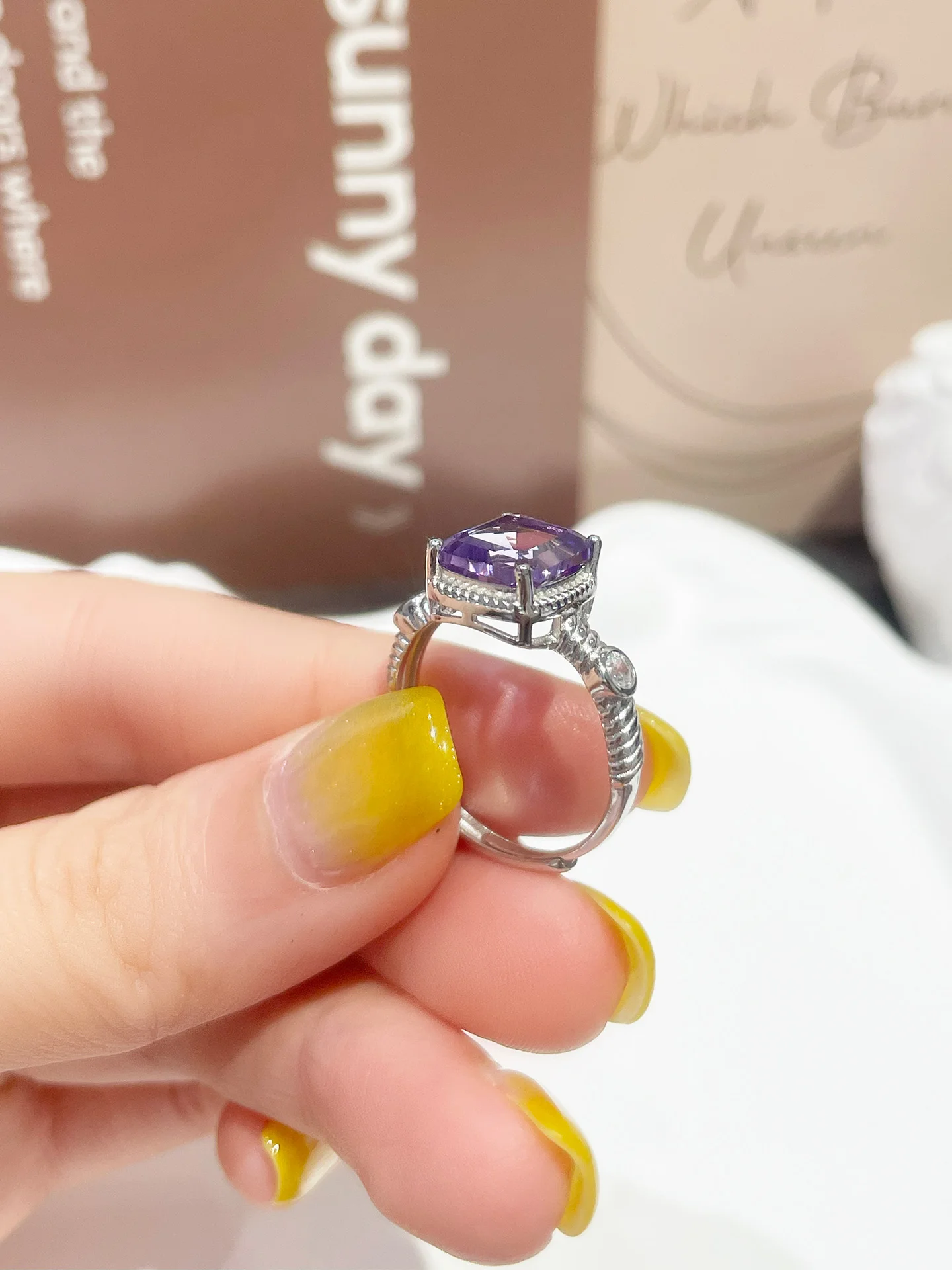 natural-purple-quartz-ring-for-women-s925-sterling-silver-embedded-square-gemstone-fashionable-business-ol-style-jewelry