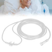 Plastic Oxygen Tube 2m/5m Disposable Nasal Cannula Oxygen Tube Independent Packing Medical Care Machine Breathing Cannula