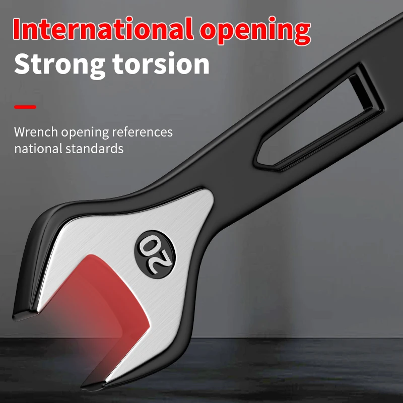 Schwarzes Schraubenschlüssel-Set mit zwei Enden – 12-teilige metrische und SAE-Größen mit robuster Aufbewahrungsrolle für Mechaniker