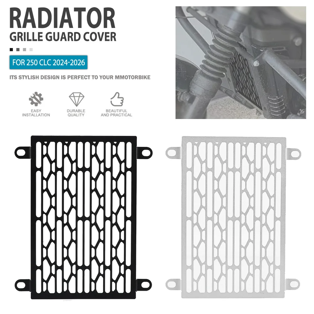 

Radiator Guard For CFMOTO 250 CLC CLC CL-C 250 2024 2025 2026 Motorcycle Radiators Grille Cover Protector Accessories Parts