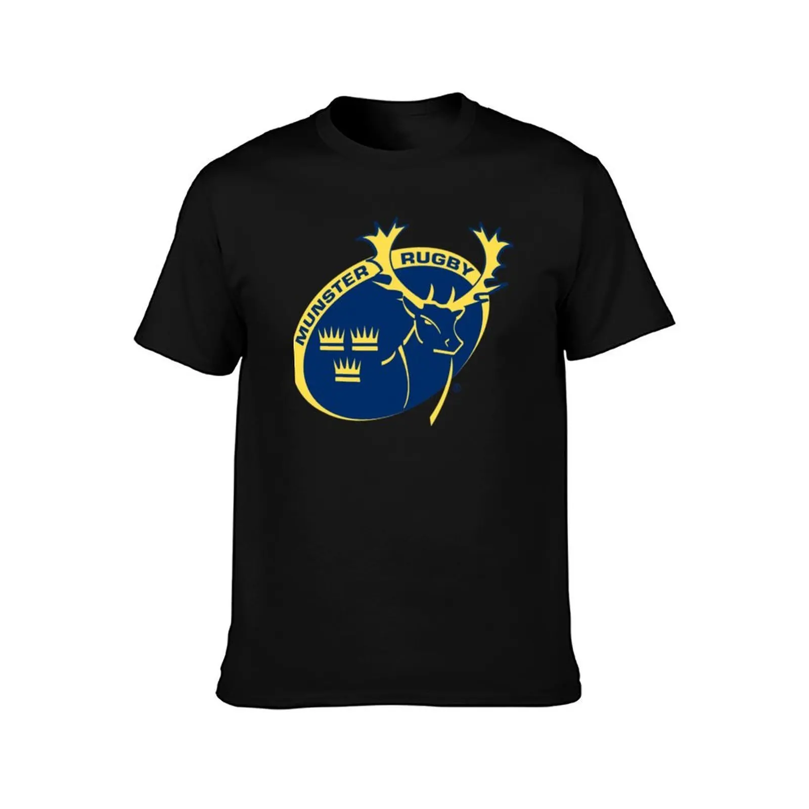 The Munster T-Shirt, Summer Casual Cotton Tee, Oversized Streetwear Tops, Vintage Graphic Print, Loose Fit Short Sleeve