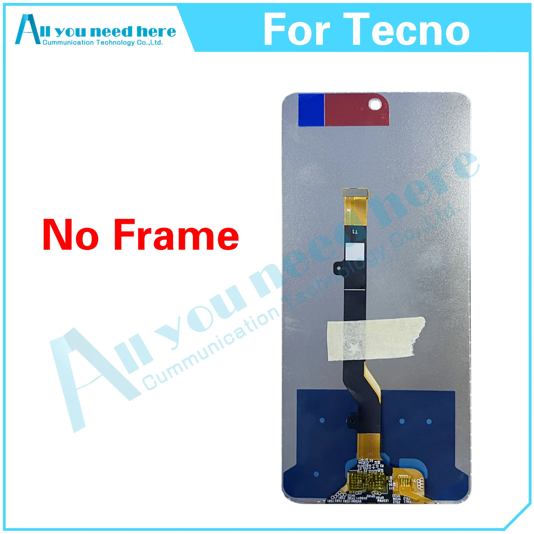 100% Test For Tecno Camon 19 Pro 5G Ci7 Ci7n Camon19Pro LCD Display Touch Screen Digitizer Assembly Repair Parts Replacement