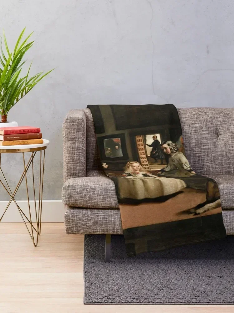 Las Meninas Diego Velazquez Throw Blanket For Sofa Thin Blankets For Sofas Blankets